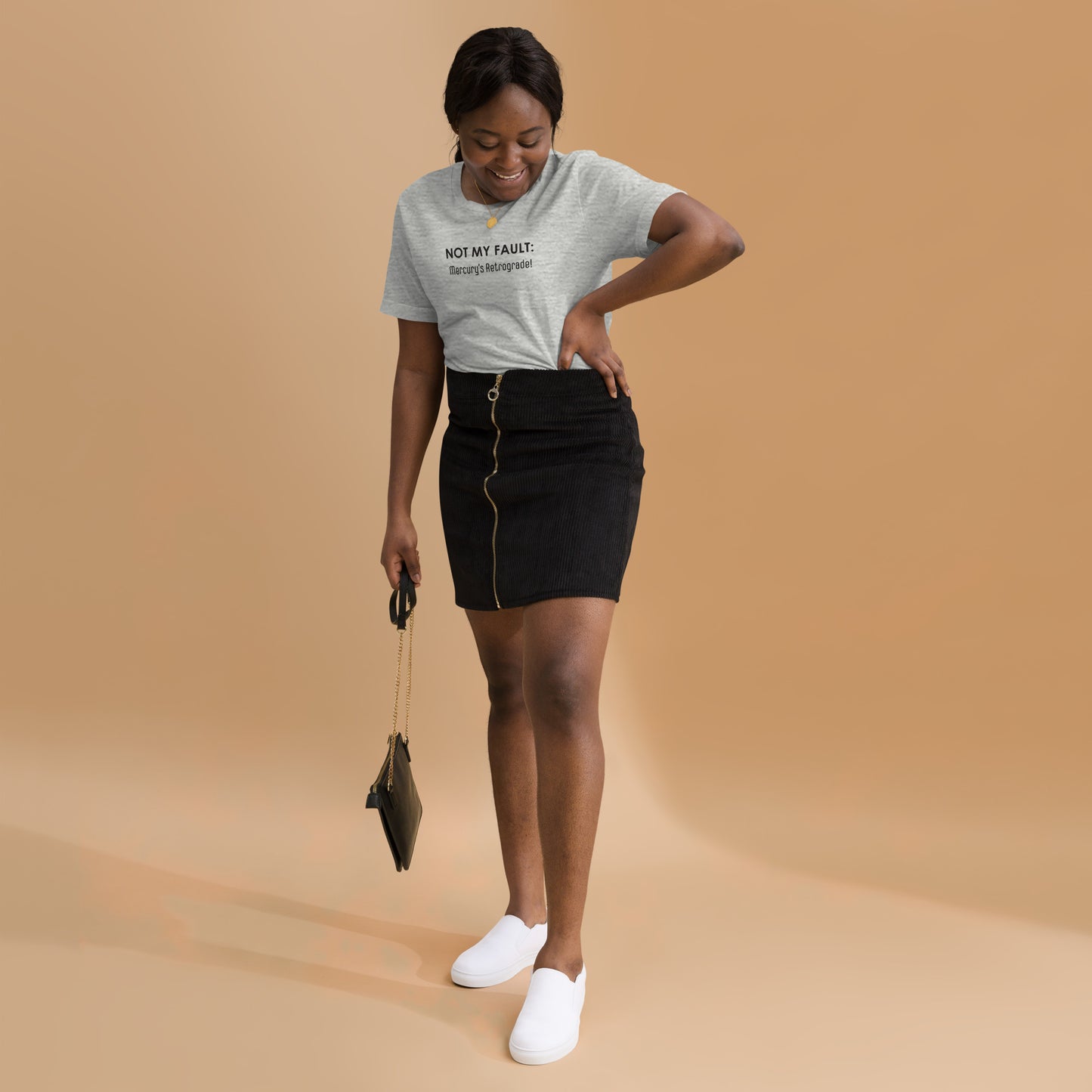 Not My Fault: Mercury's Retrograde Light-Colored Unisex t-shirt