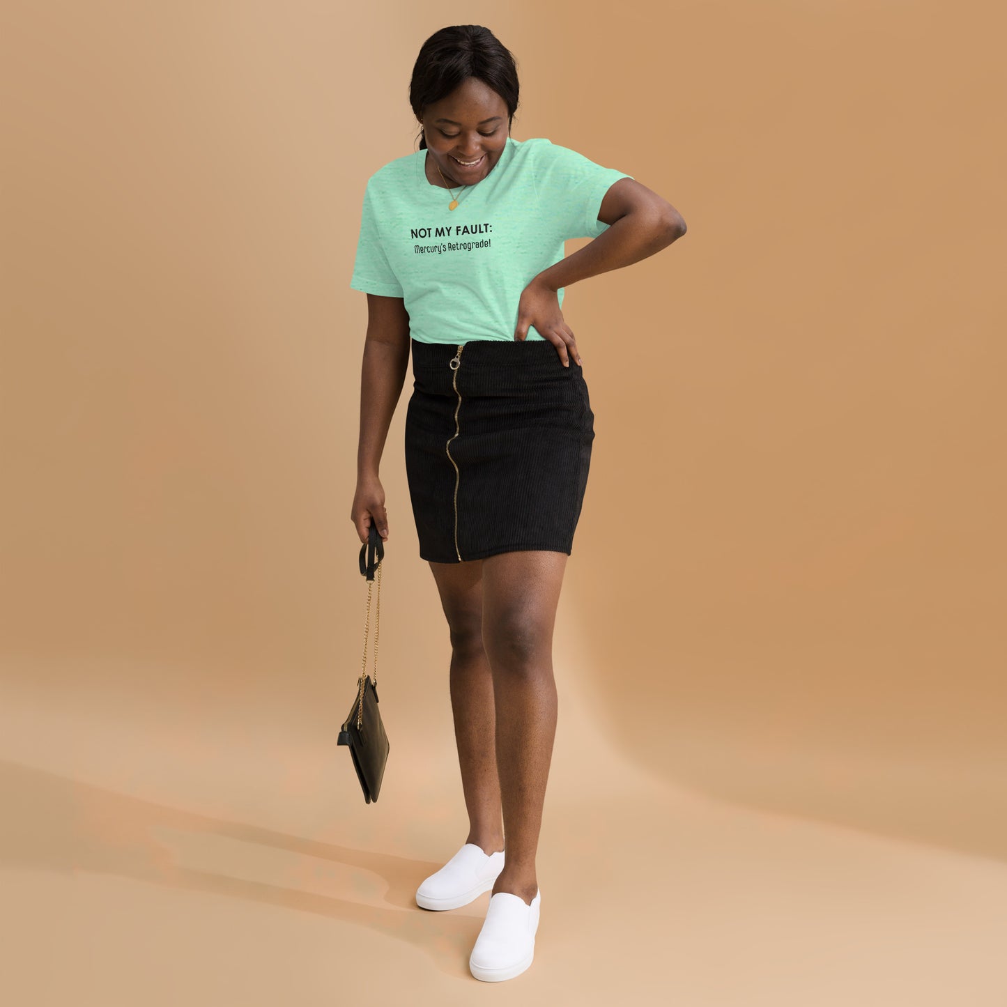 Not My Fault: Mercury's Retrograde Light-Colored Unisex t-shirt