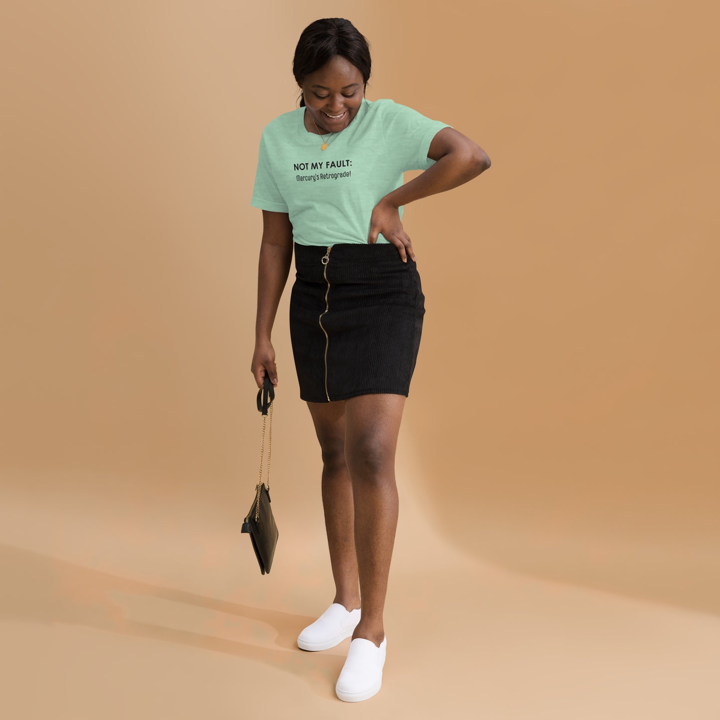 Not My Fault: Mercury's Retrograde Light-Colored Unisex t-shirt