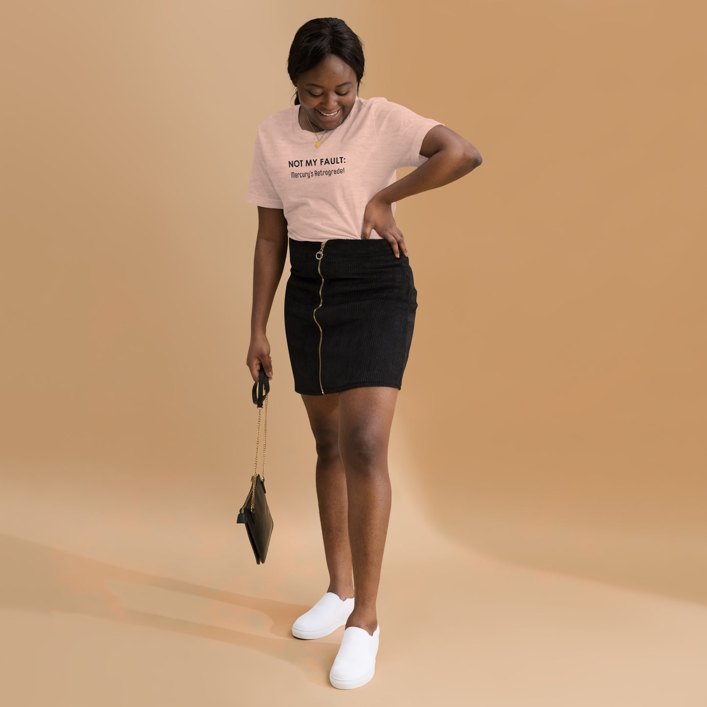 Not My Fault: Mercury's Retrograde Light-Colored Unisex t-shirt