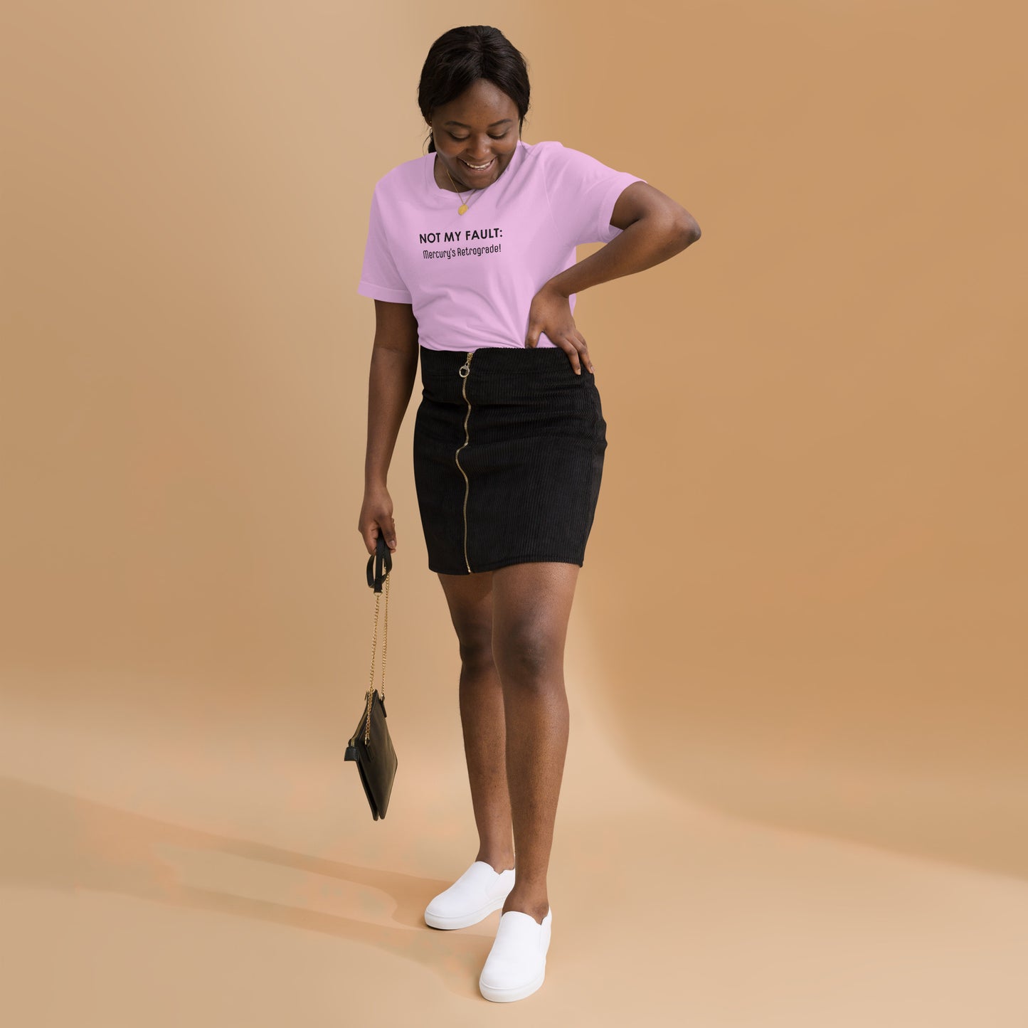 Not My Fault: Mercury's Retrograde Light-Colored Unisex t-shirt