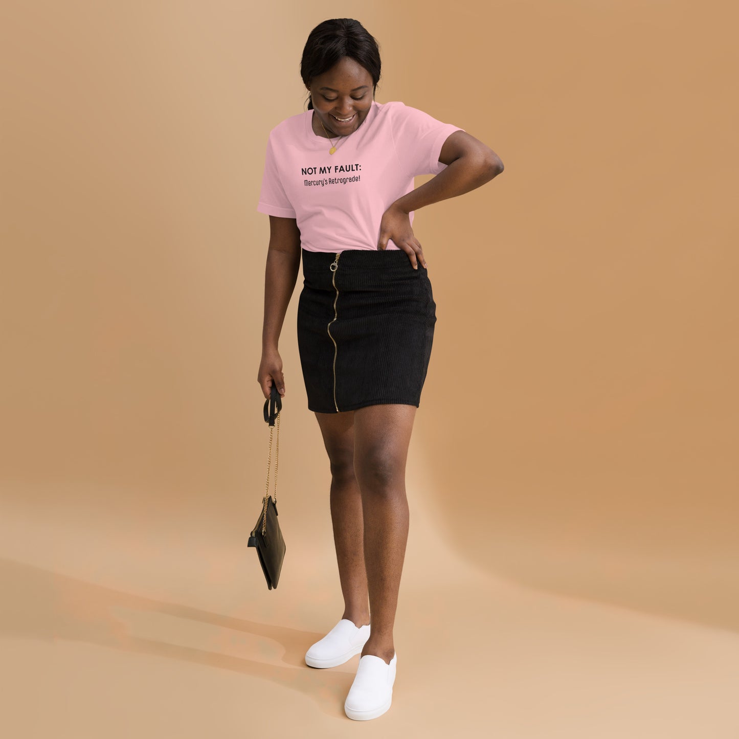 Not My Fault: Mercury's Retrograde Light-Colored Unisex t-shirt
