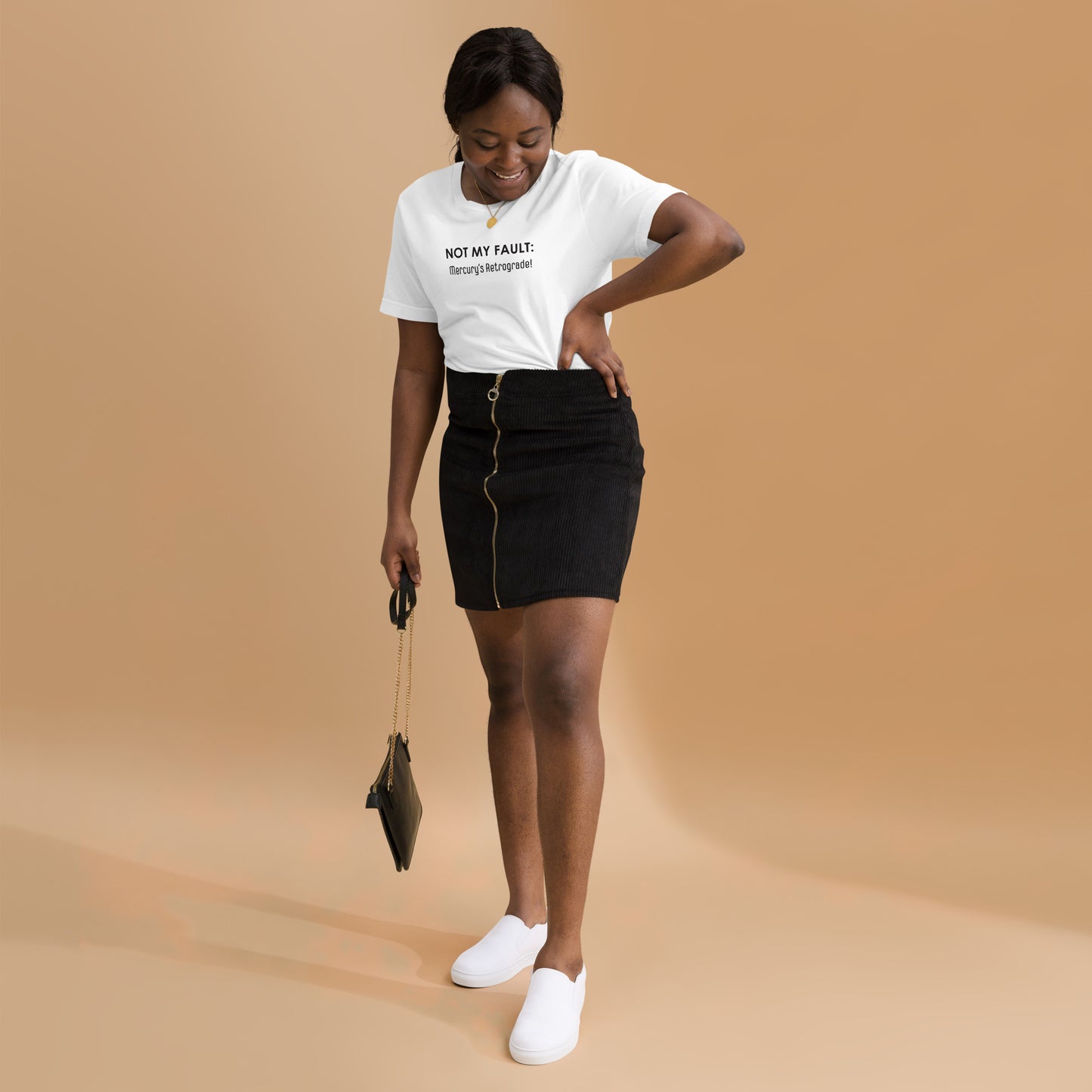 Not My Fault: Mercury's Retrograde Light-Colored Unisex t-shirt