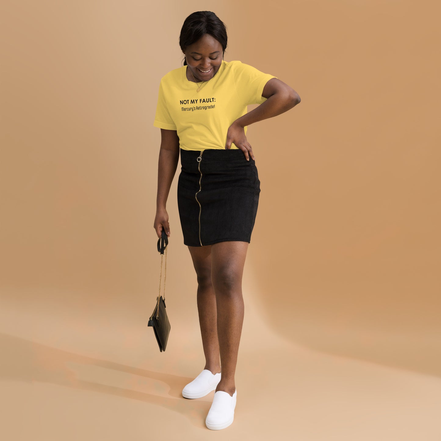 Not My Fault: Mercury's Retrograde Light-Colored Unisex t-shirt