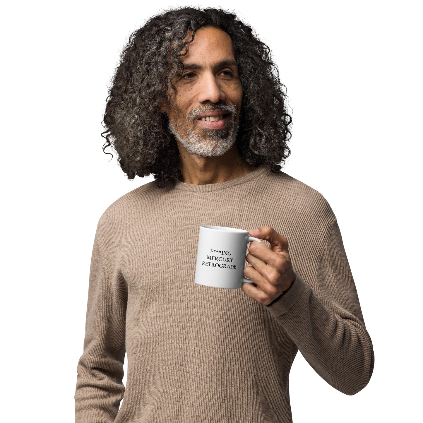 F***ing Mercury Retrograde - White glossy mug