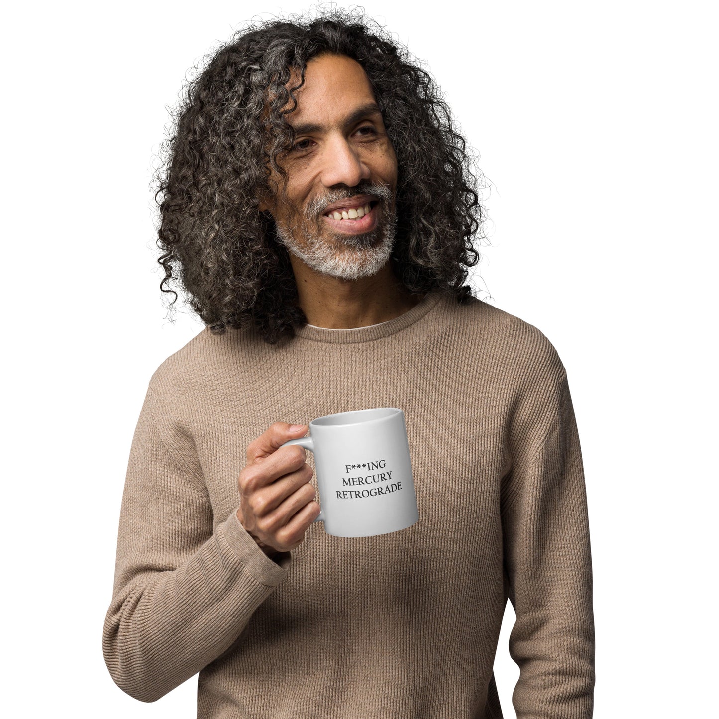 F***ing Mercury Retrograde - White glossy mug