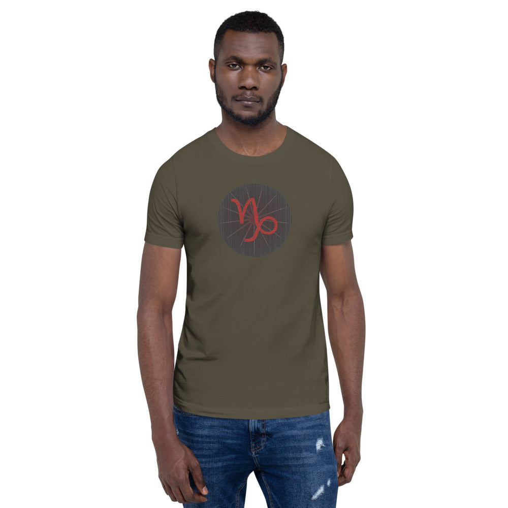Dark Tredecim - Circle - Capricorn - Short-sleeve unisex t-shirt