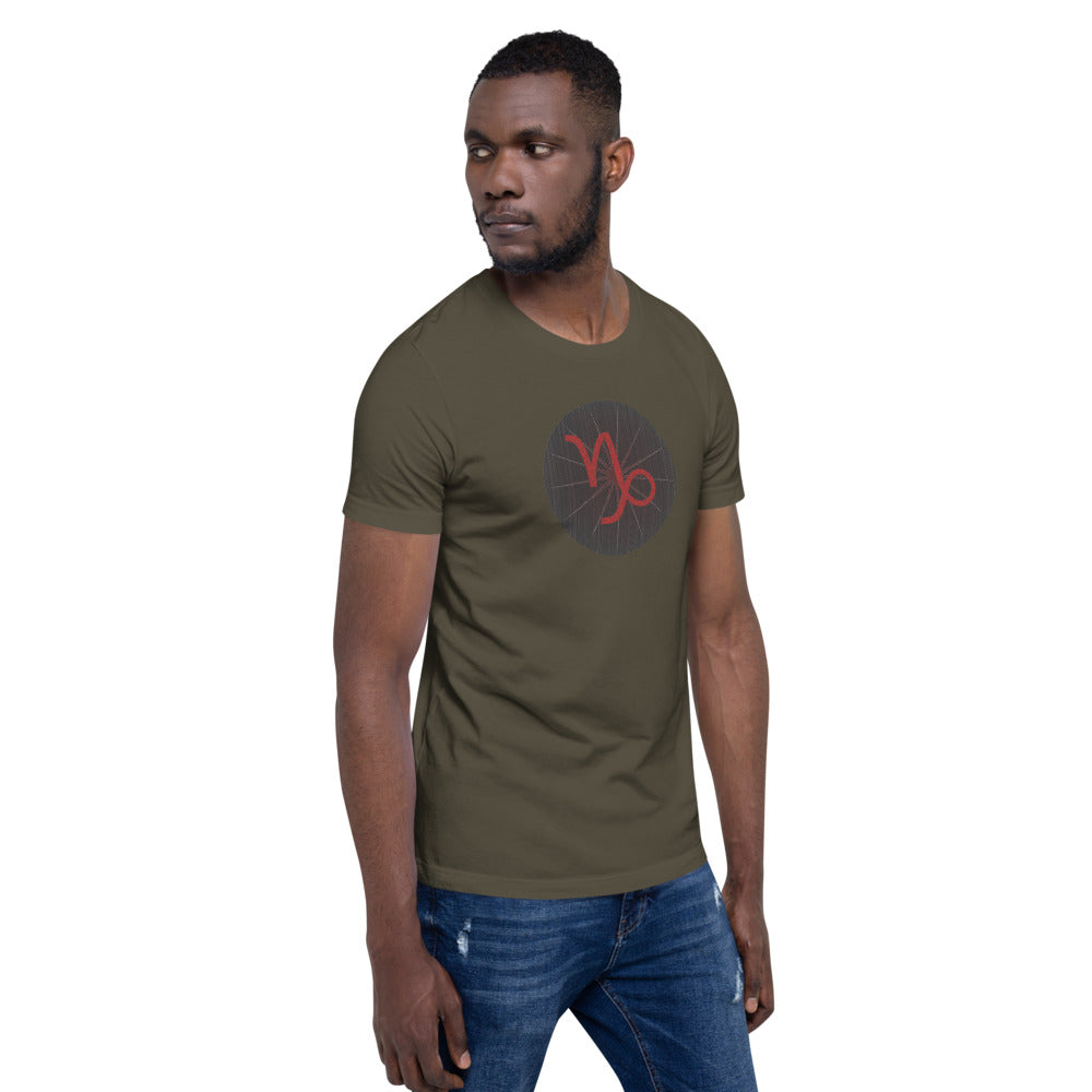 Dark Tredecim - Circle - Capricorn - Short-sleeve unisex t-shirt