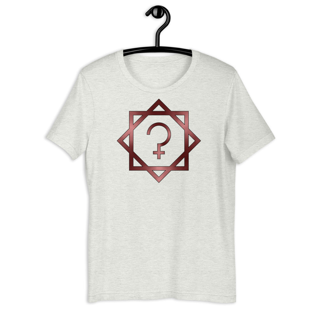 Metallic Zodiac Double-Box - Crimson Ceres - Short-sleeve unisex t-shirt
