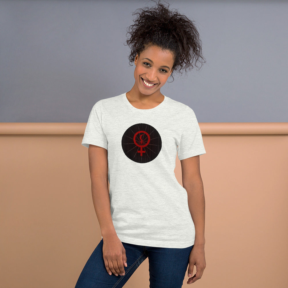 Dark Tredecim - Circle - Divine Feminine - Short-sleeve unisex t-shirt