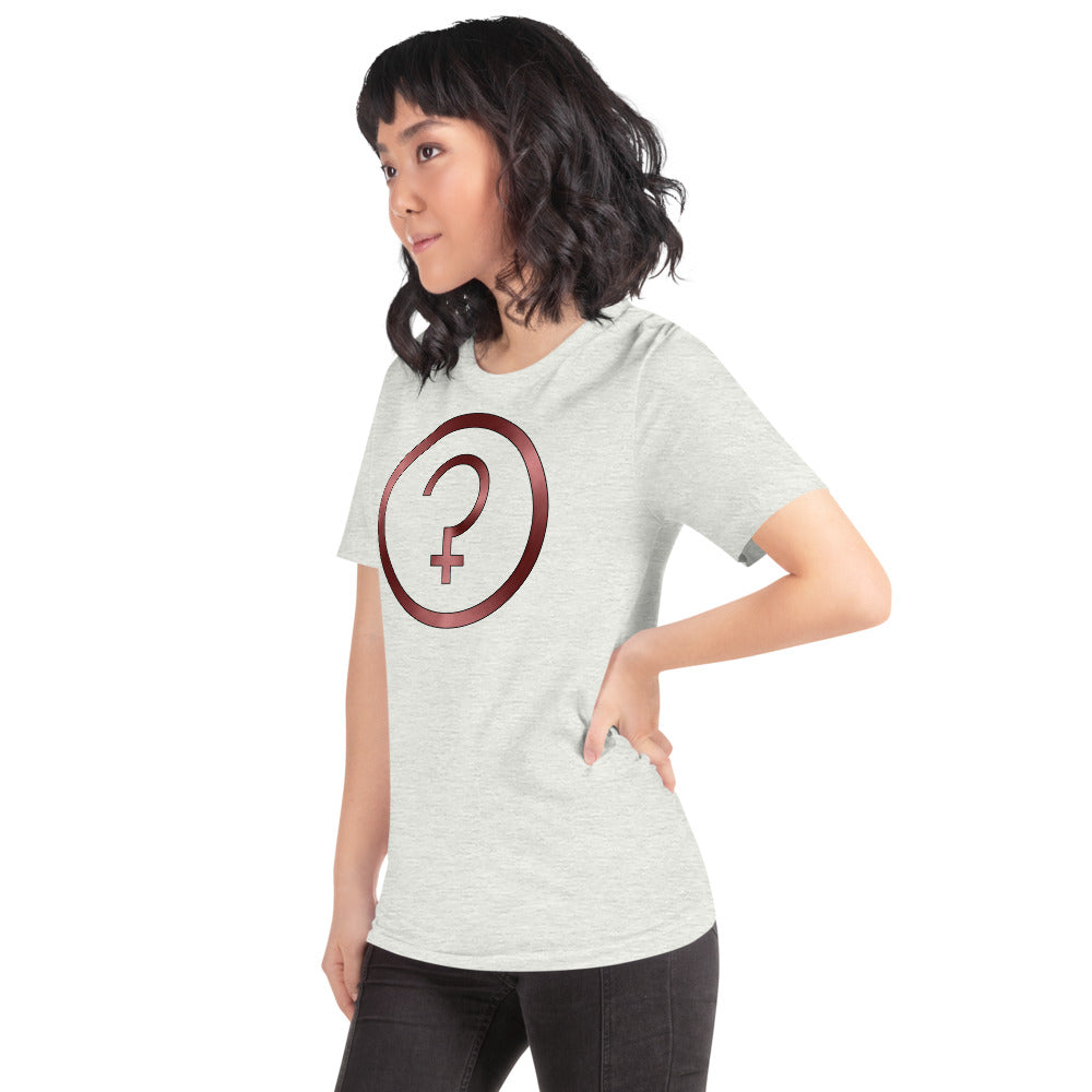 Metallic Zodiac Circle - Crimson Ceres - Short-sleeve unisex t-shirt