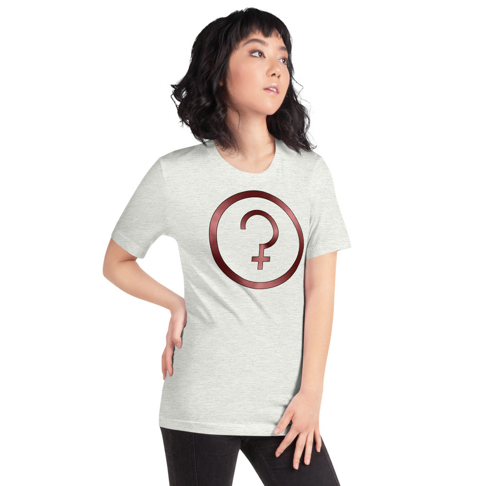 Metallic Zodiac Circle - Crimson Ceres - Short-sleeve unisex t-shirt