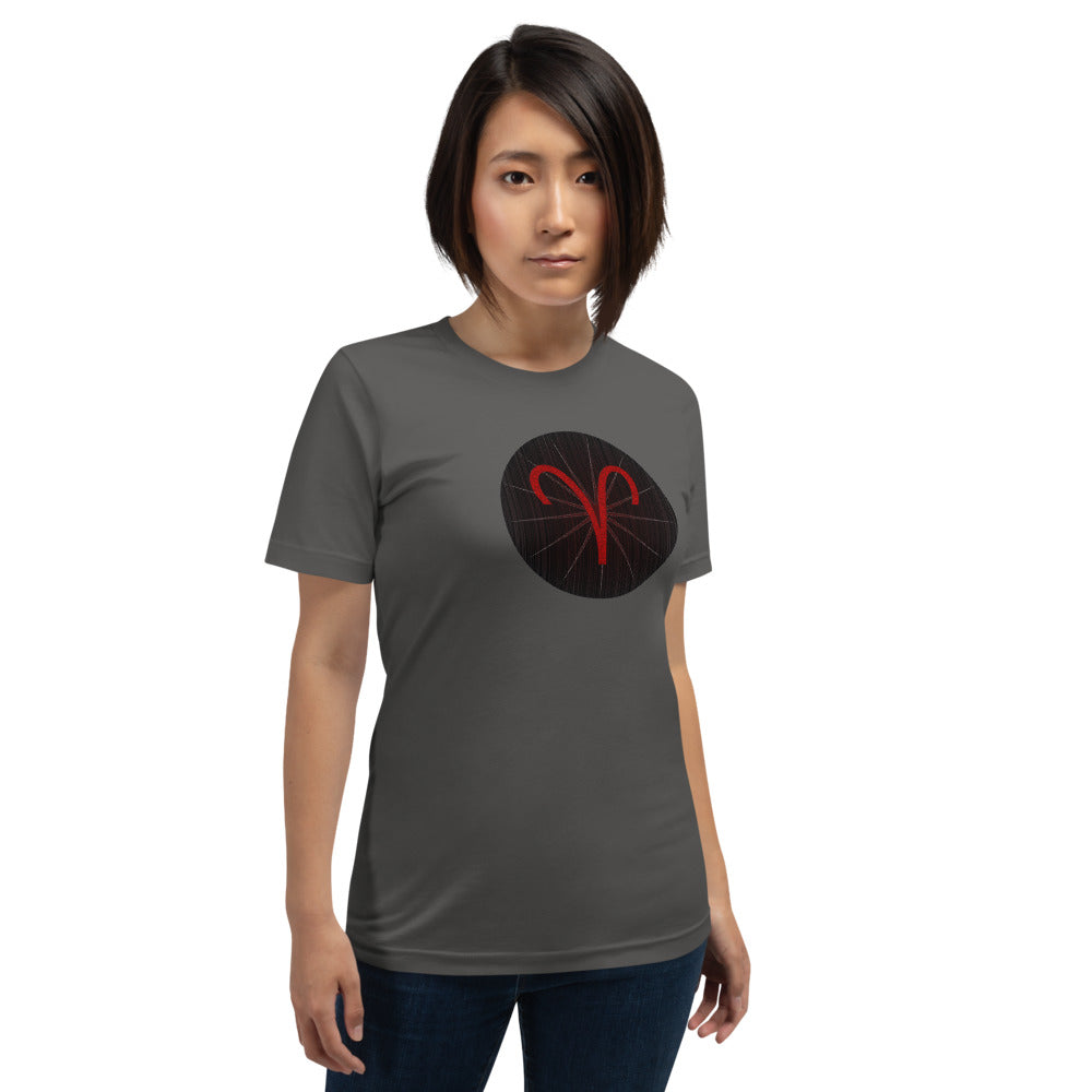 Dark Tredecim - Circle - Aries - Short-sleeve unisex t-shirt