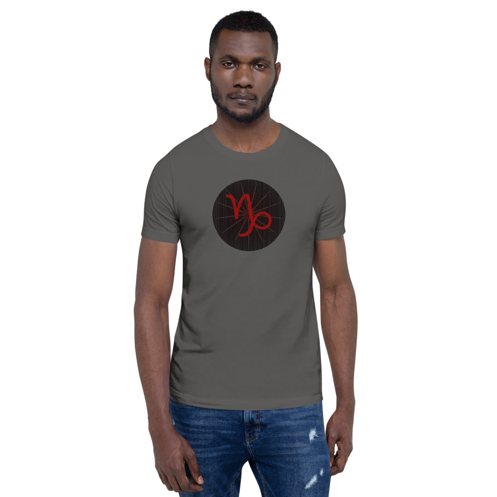 Dark Tredecim - Circle - Capricorn - Short-sleeve unisex t-shirt