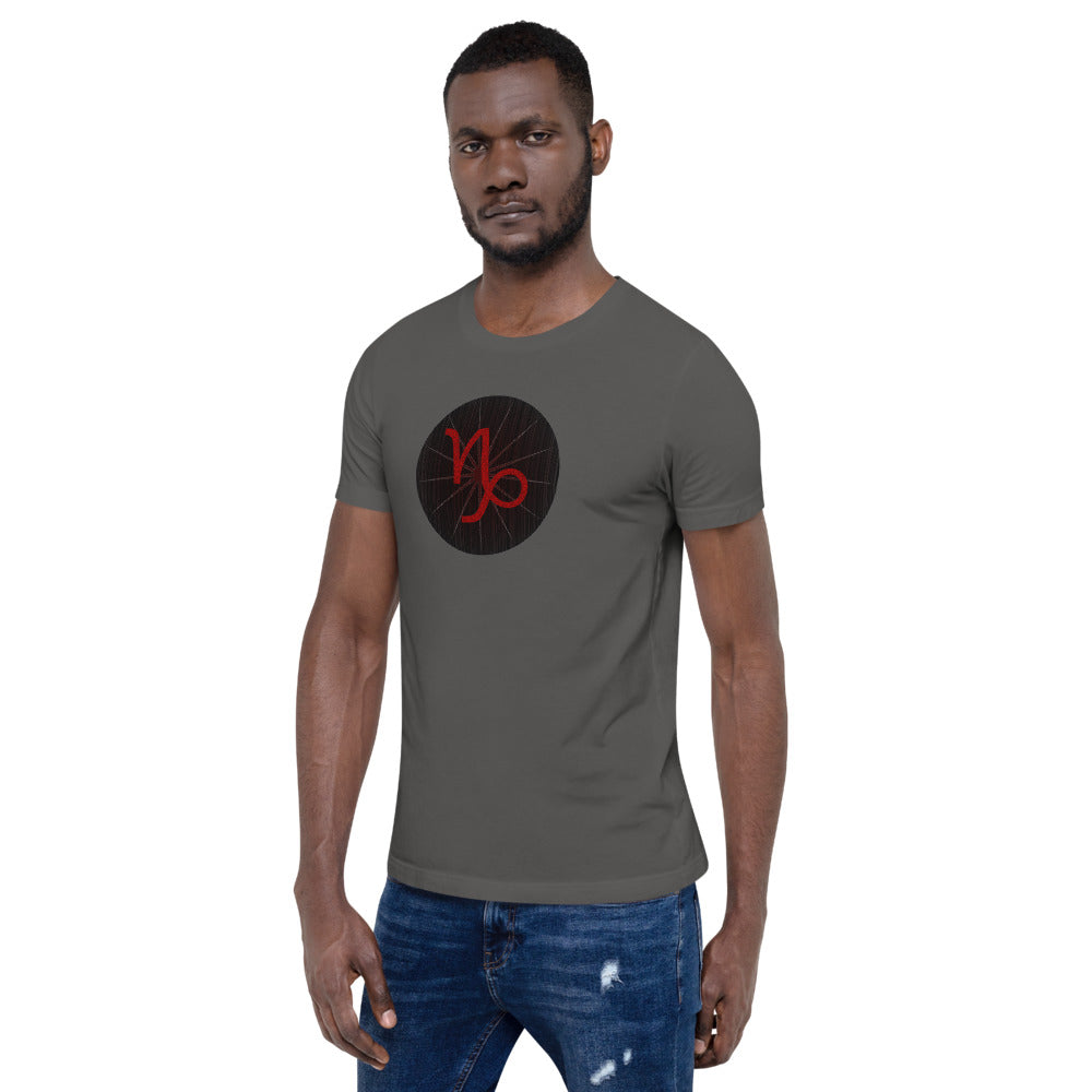 Dark Tredecim - Circle - Capricorn - Short-sleeve unisex t-shirt
