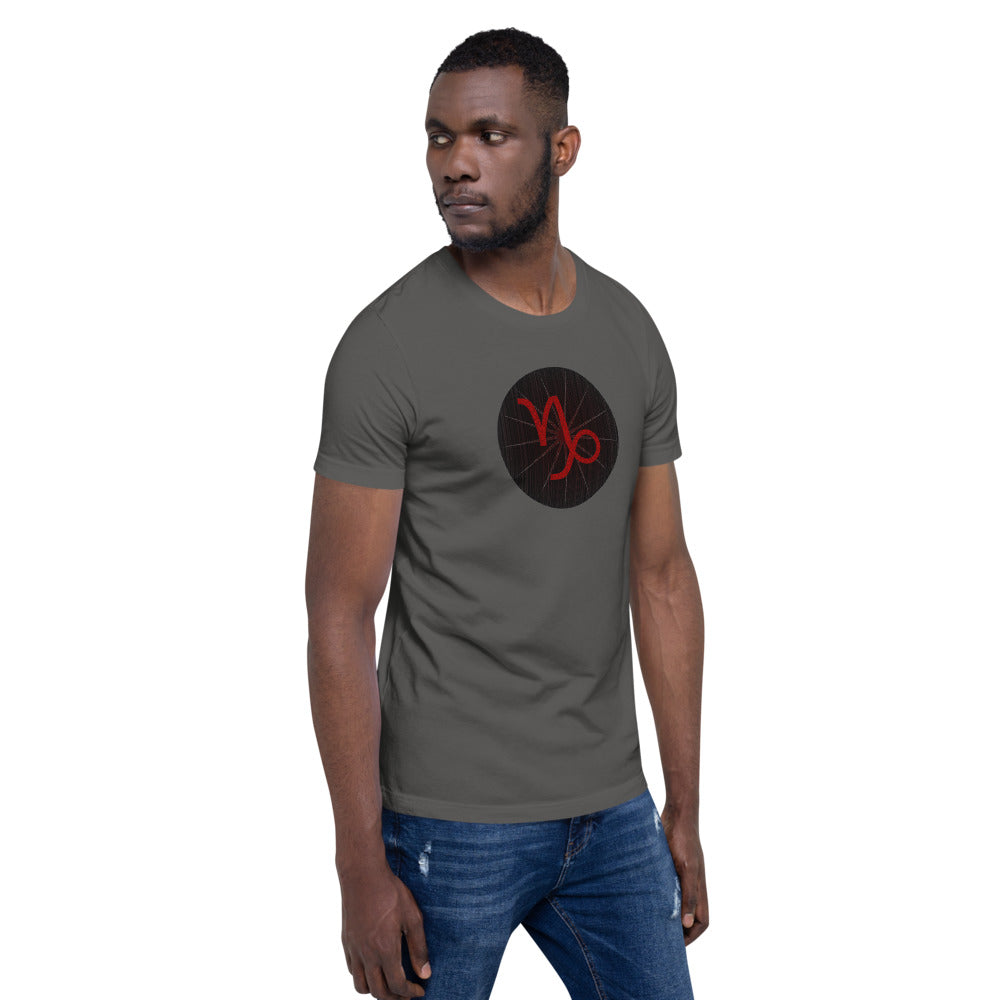 Dark Tredecim - Circle - Capricorn - Short-sleeve unisex t-shirt