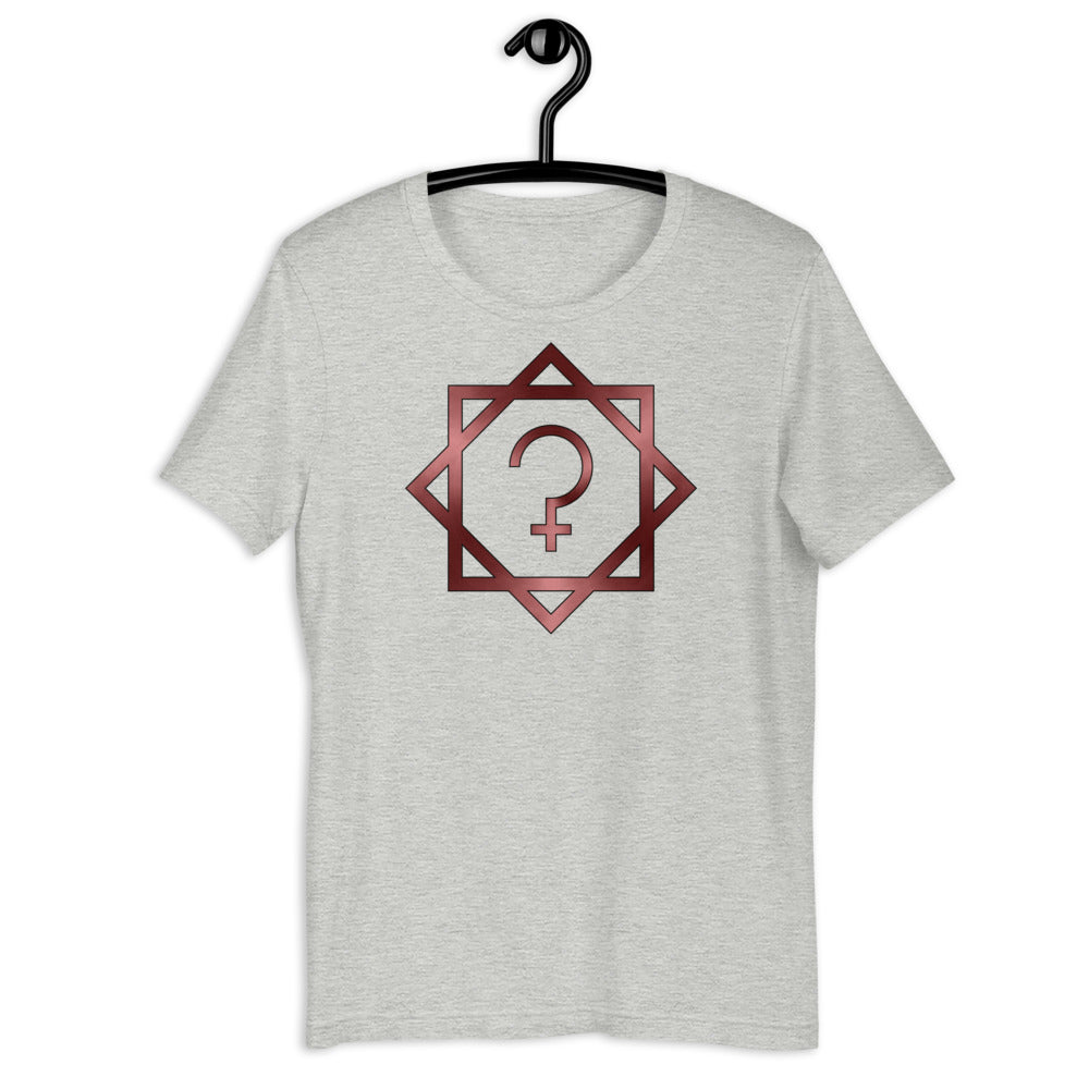 Metallic Zodiac Double-Box - Crimson Ceres - Short-sleeve unisex t-shirt