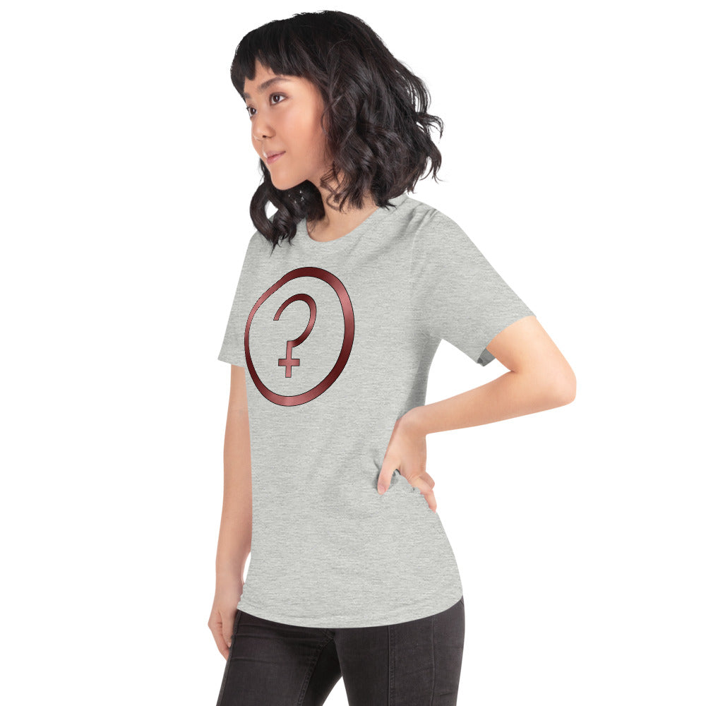 Metallic Zodiac Circle - Crimson Ceres - Short-sleeve unisex t-shirt