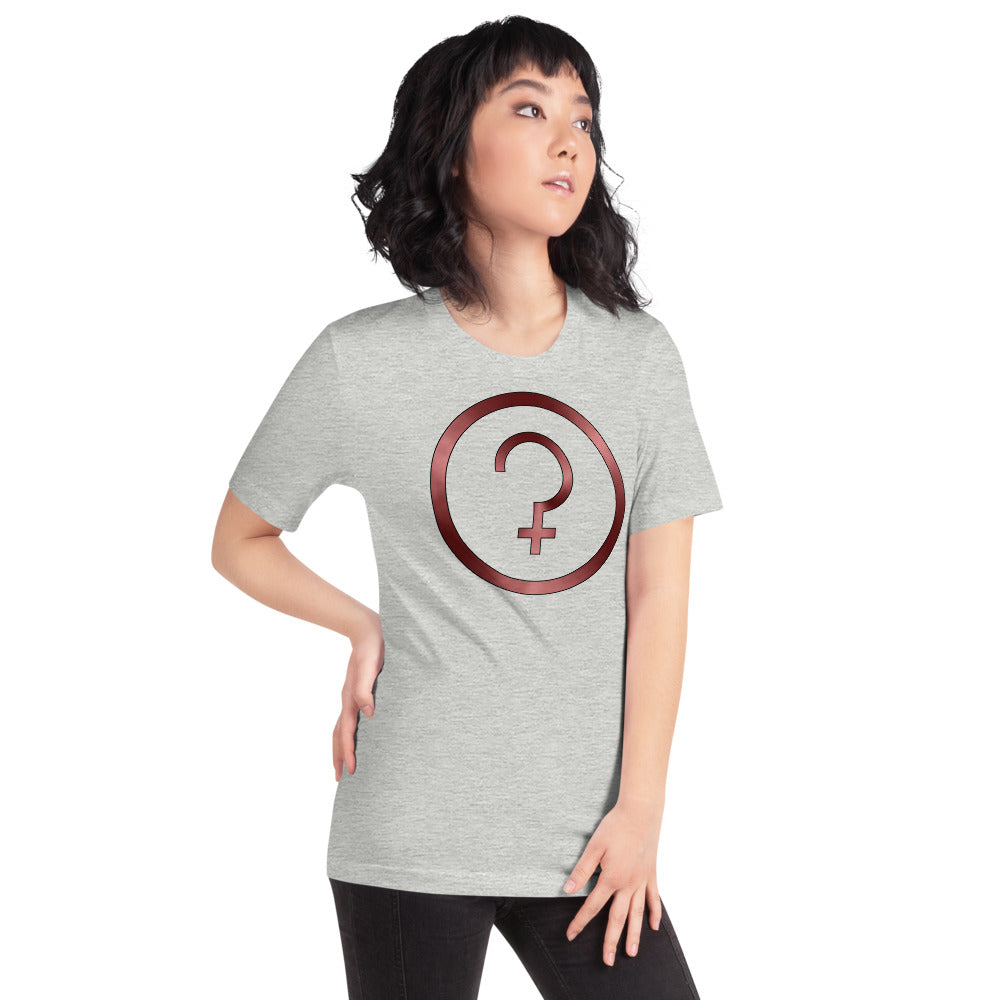 Metallic Zodiac Circle - Crimson Ceres - Short-sleeve unisex t-shirt