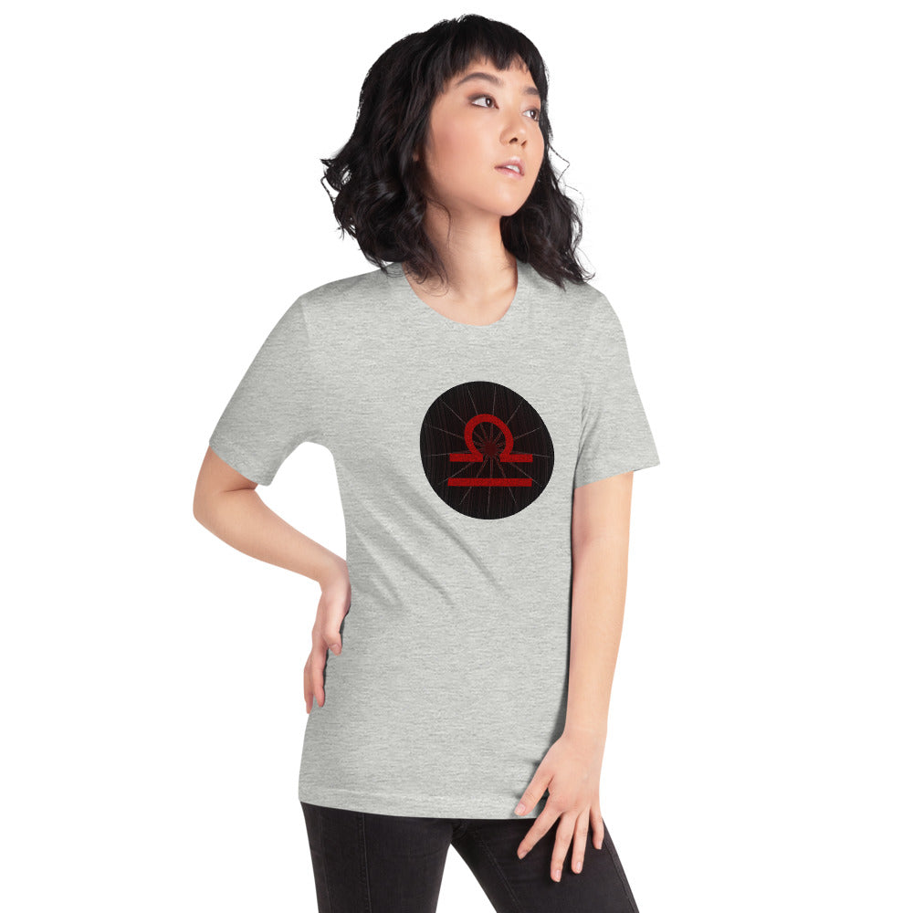 Dark Tredecim - Circle - Libra - Short-sleeve unisex t-shirt