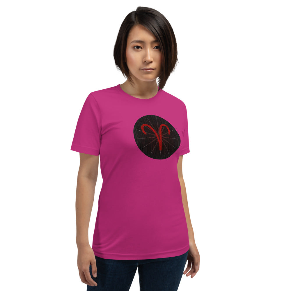Dark Tredecim - Circle - Aries - Short-sleeve unisex t-shirt