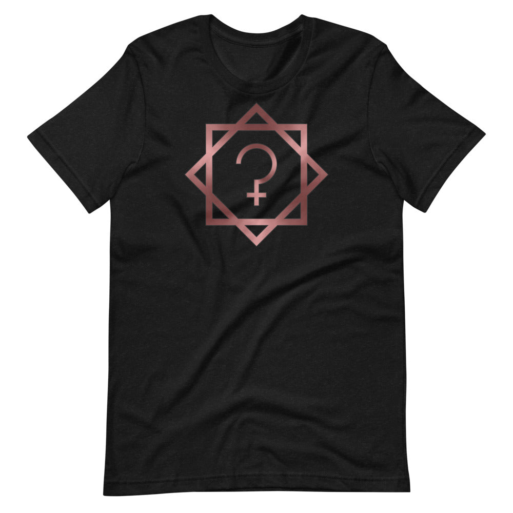 Metallic Zodiac Double-Box - Crimson Ceres - Short-sleeve unisex t-shirt