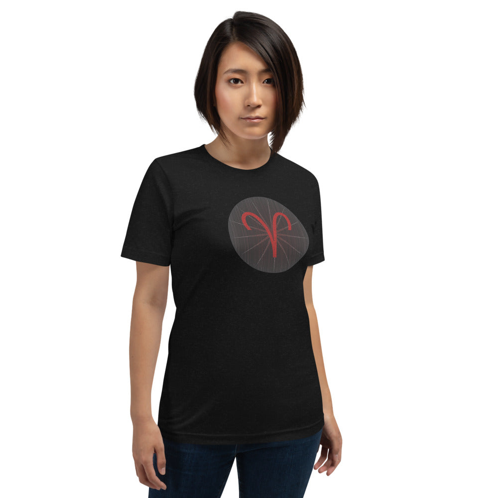 Dark Tredecim - Circle - Aries - Short-sleeve unisex t-shirt