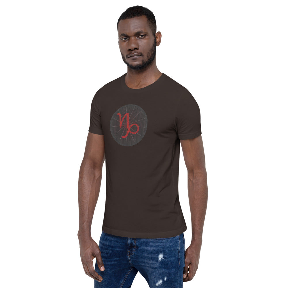 Dark Tredecim - Circle - Capricorn - Short-sleeve unisex t-shirt