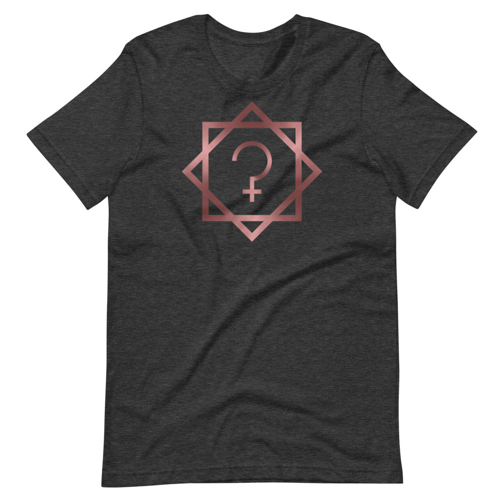 Metallic Zodiac Double-Box - Crimson Ceres - Short-sleeve unisex t-shirt