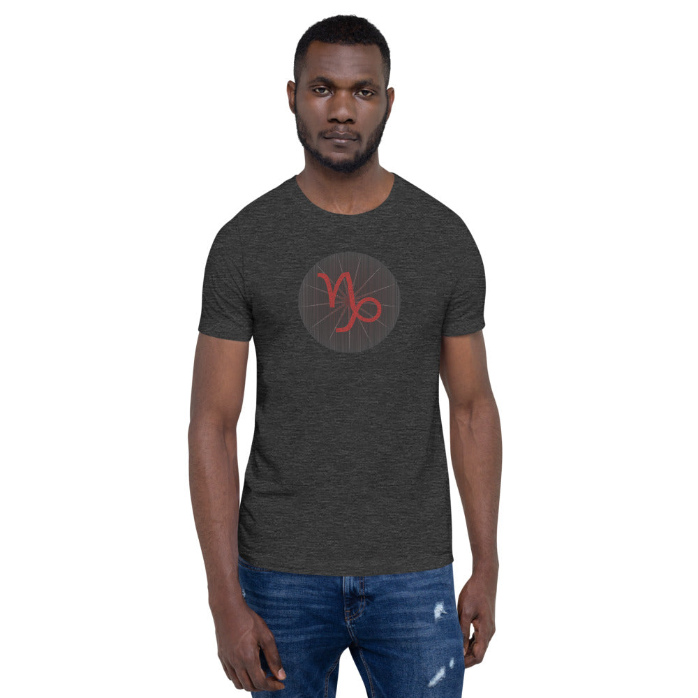 Dark Tredecim - Circle - Capricorn - Short-sleeve unisex t-shirt