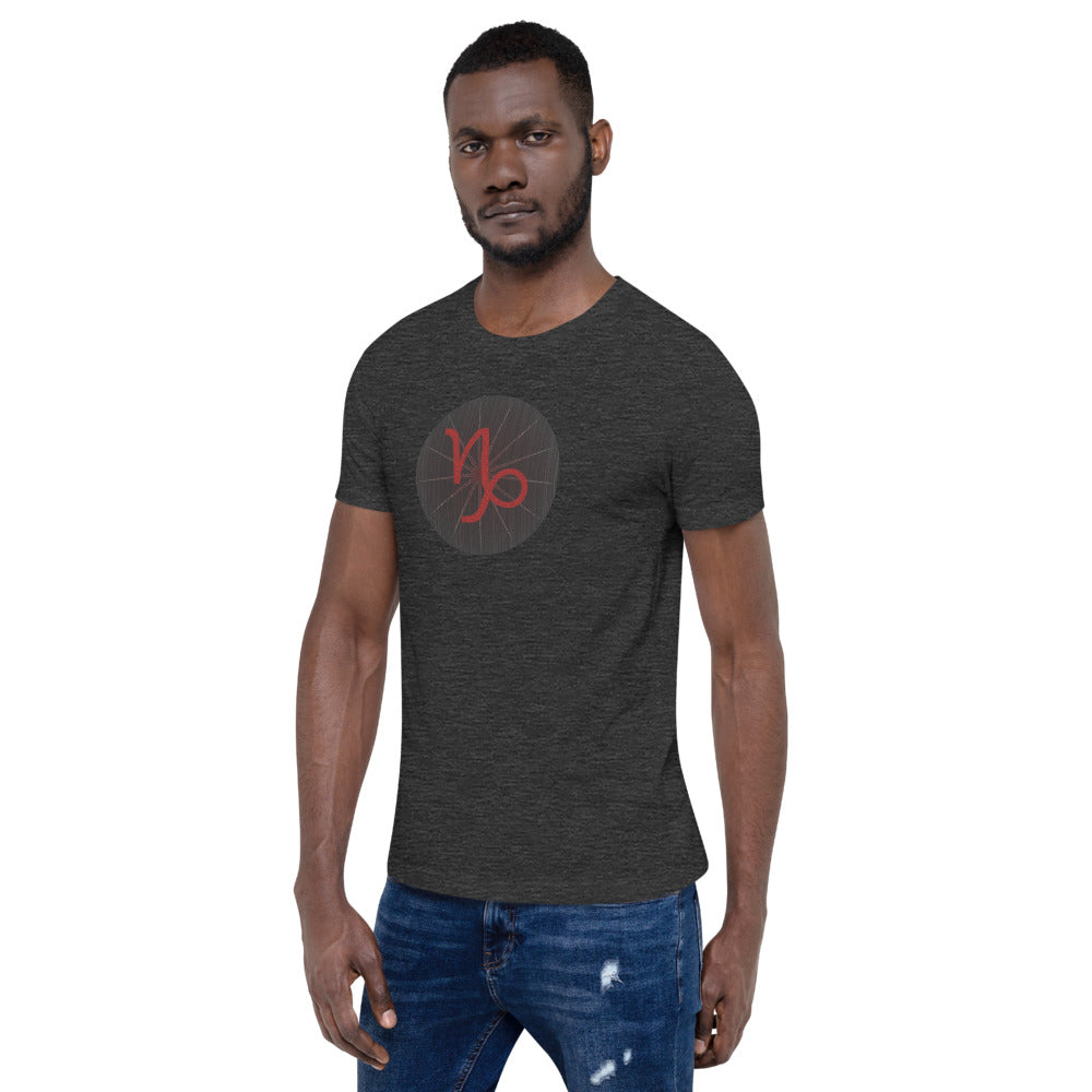 Dark Tredecim - Circle - Capricorn - Short-sleeve unisex t-shirt