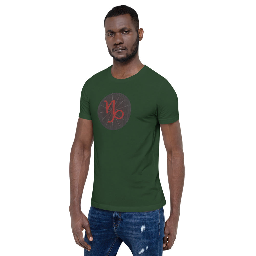 Dark Tredecim - Circle - Capricorn - Short-sleeve unisex t-shirt