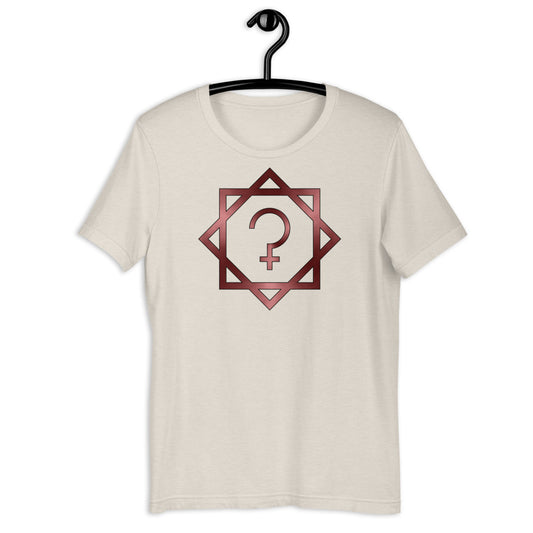 Metallic Zodiac Double-Box - Crimson Ceres - Short-sleeve unisex t-shirt