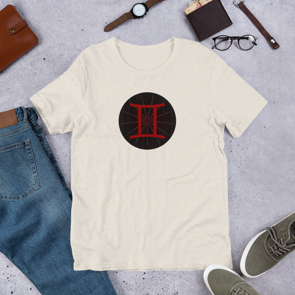Dark Tredecim - Circle - Gemini - Short-sleeve unisex t-shirt