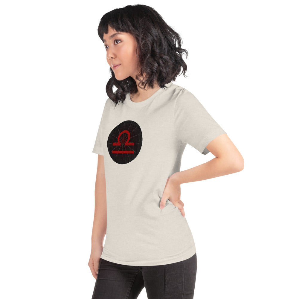 Dark Tredecim - Circle - Libra - Short-sleeve unisex t-shirt