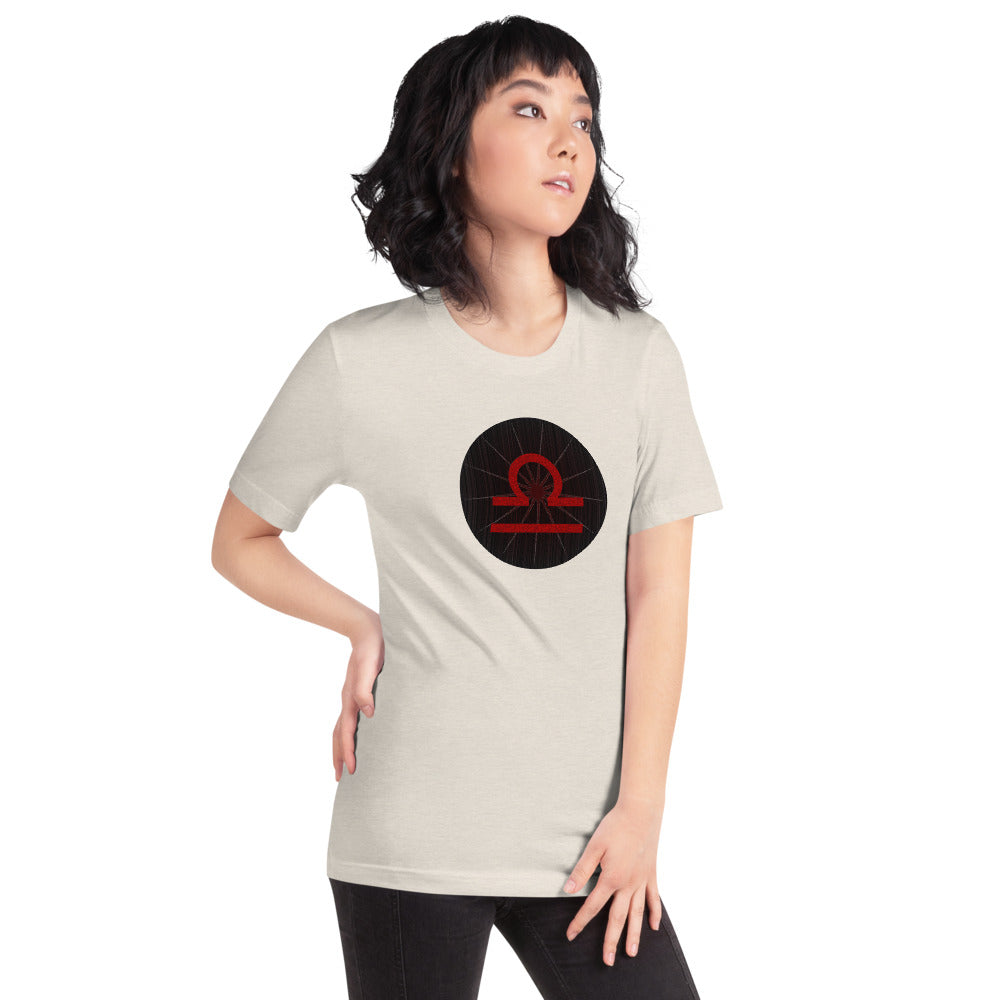 Dark Tredecim - Circle - Libra - Short-sleeve unisex t-shirt