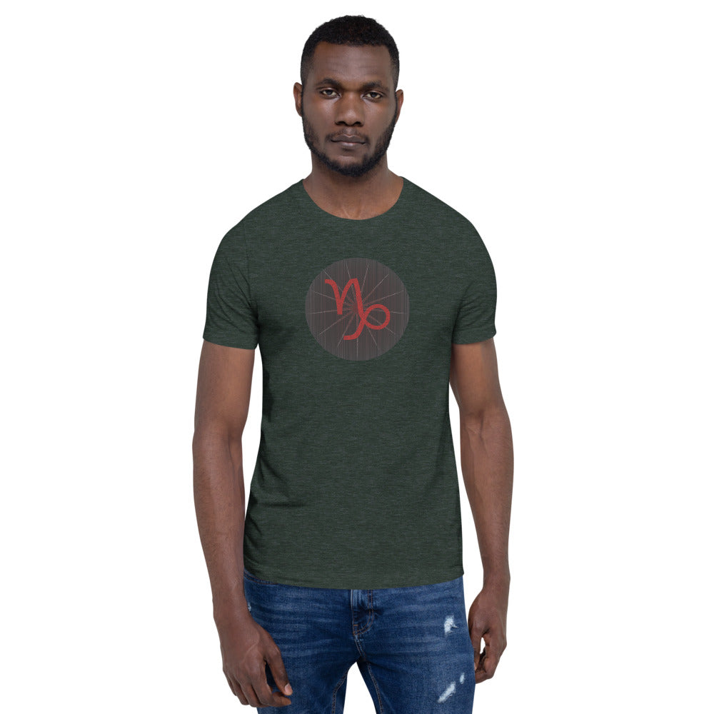 Dark Tredecim - Circle - Capricorn - Short-sleeve unisex t-shirt