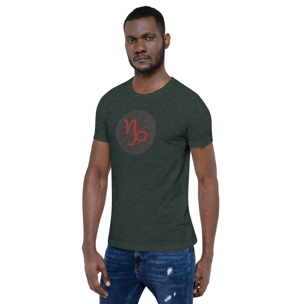 Dark Tredecim - Circle - Capricorn - Short-sleeve unisex t-shirt