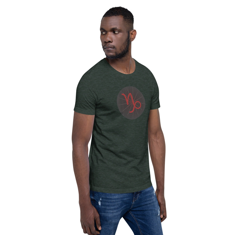 Dark Tredecim - Circle - Capricorn - Short-sleeve unisex t-shirt