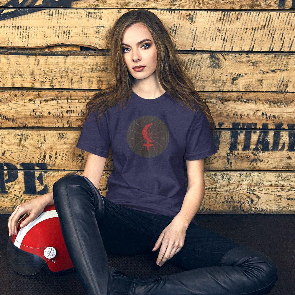 Dark Tredecim - Circle - Black Moon Lilith - Short-sleeve unisex t-shirt