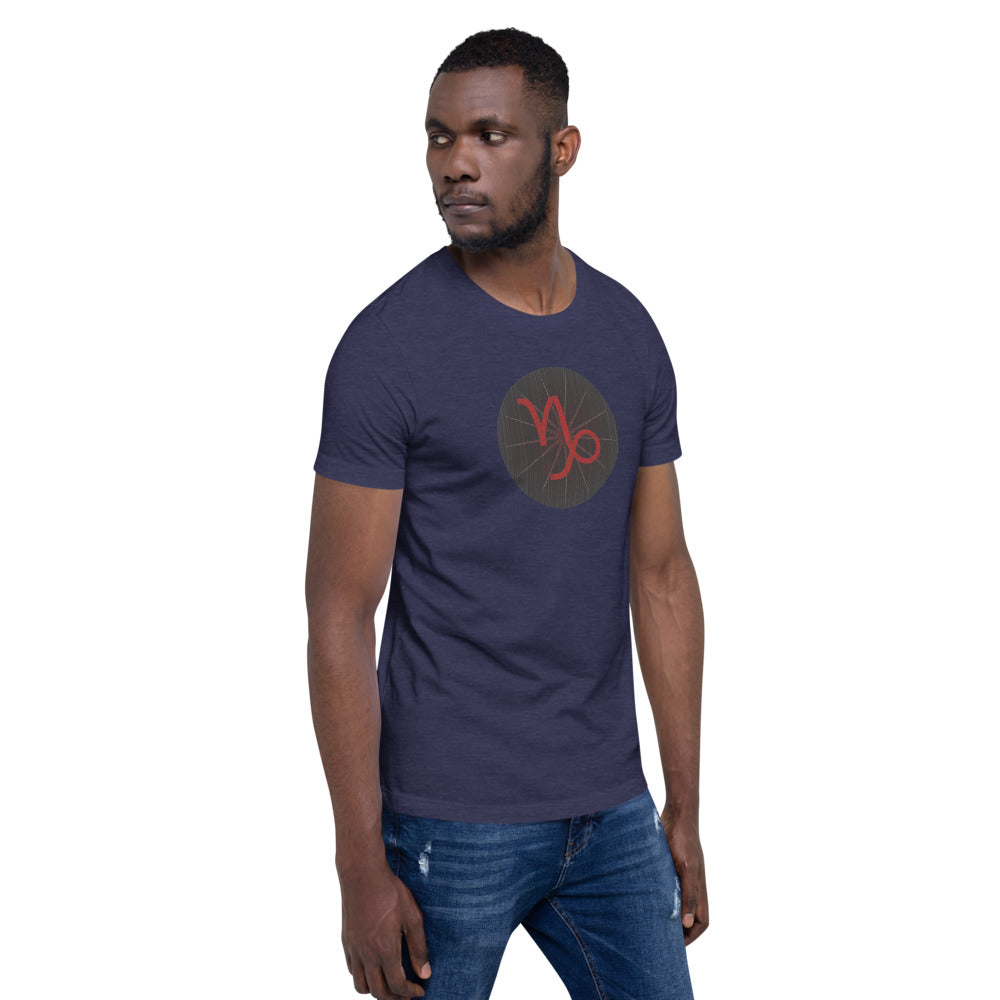 Dark Tredecim - Circle - Capricorn - Short-sleeve unisex t-shirt