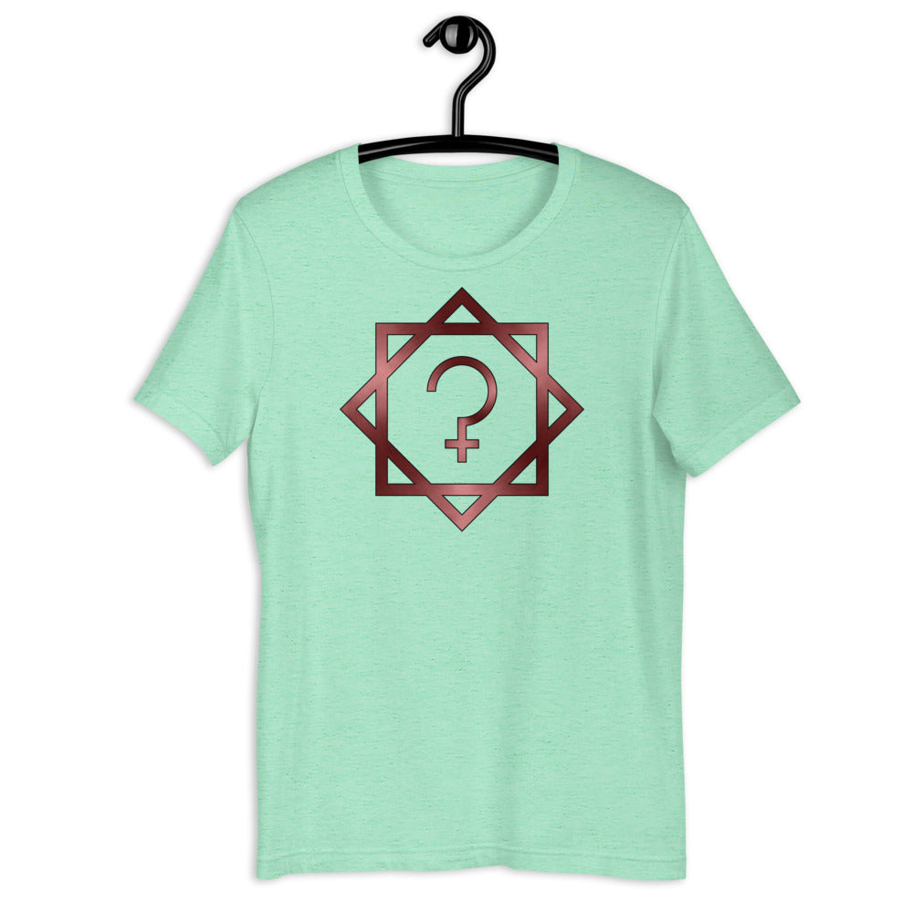 Metallic Zodiac Double-Box - Crimson Ceres - Short-sleeve unisex t-shirt