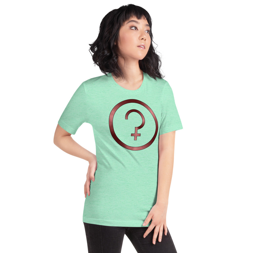 Metallic Zodiac Circle - Crimson Ceres - Short-sleeve unisex t-shirt