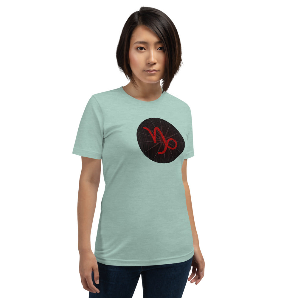 Dark Tredecim - Circle - Capricorn - Short-sleeve unisex t-shirt