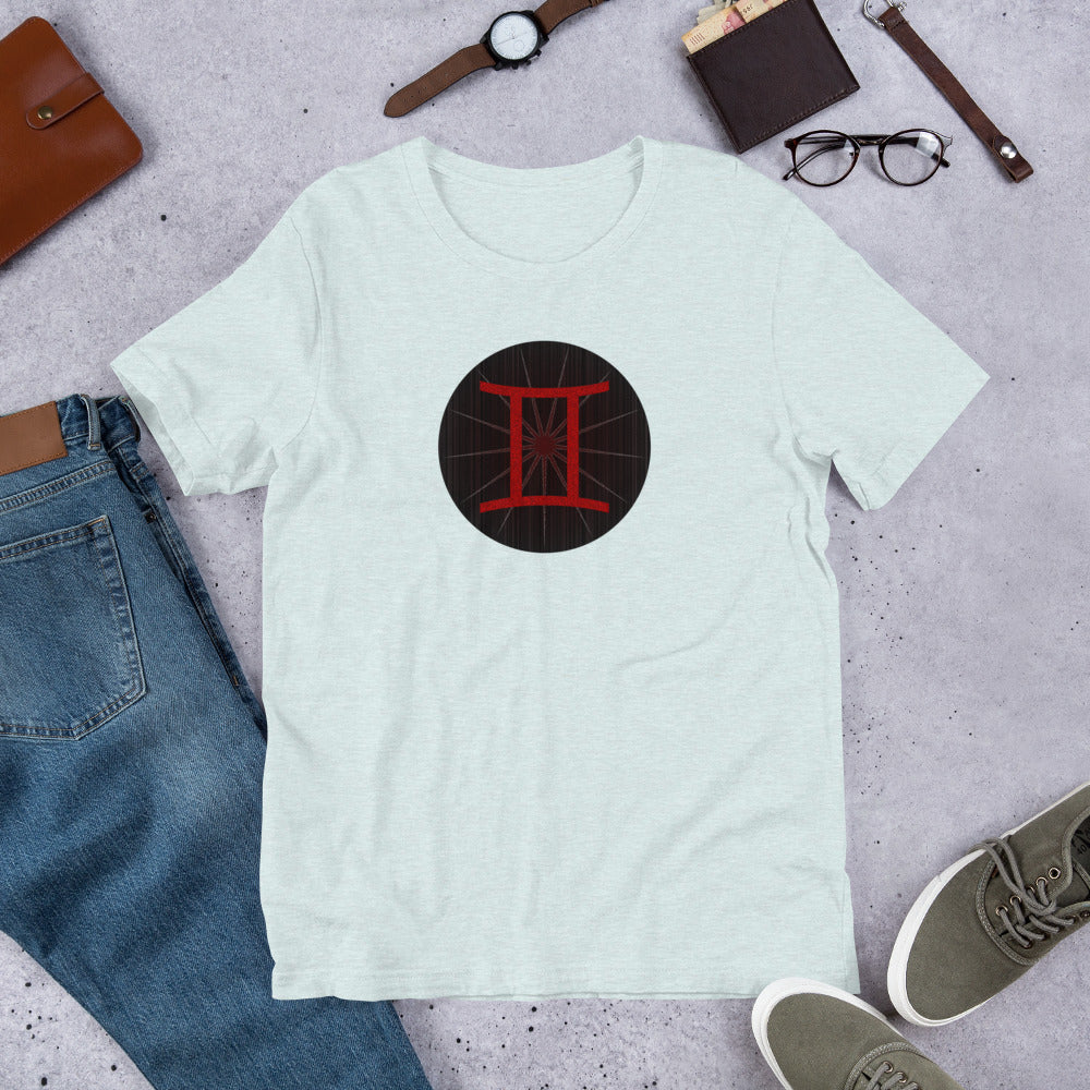 Dark Tredecim - Circle - Gemini - Short-sleeve unisex t-shirt