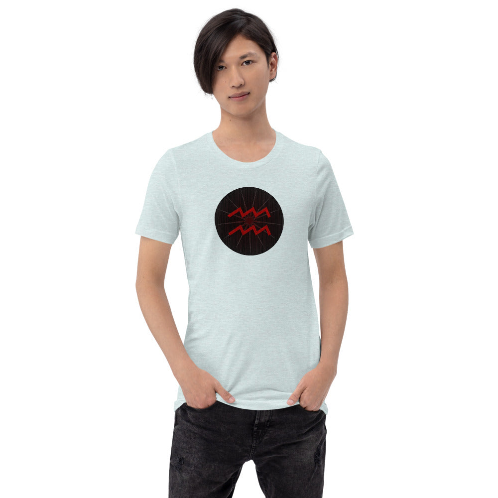 Dark Tredecim - Circle - Aquarius - Short-sleeve unisex t-shirt