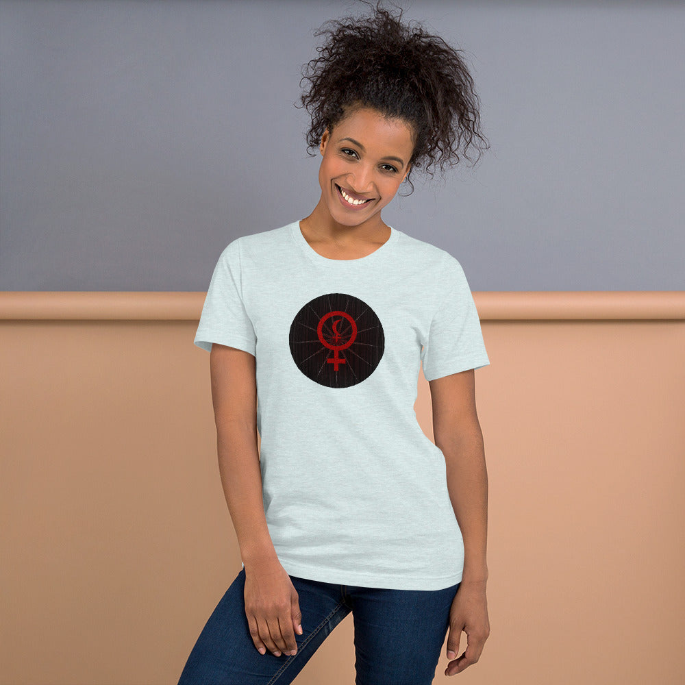 Dark Tredecim - Circle - Divine Feminine - Short-sleeve unisex t-shirt