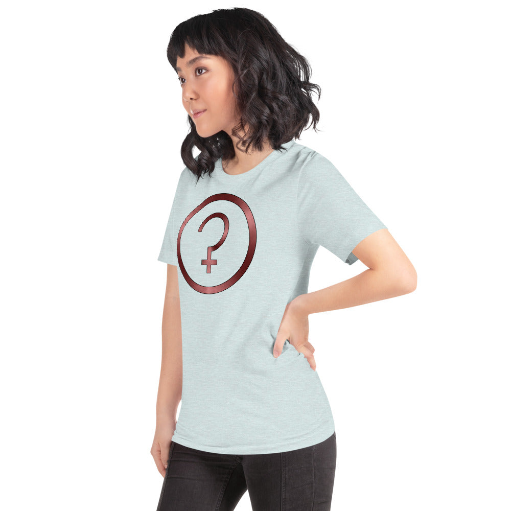 Metallic Zodiac Circle - Crimson Ceres - Short-sleeve unisex t-shirt
