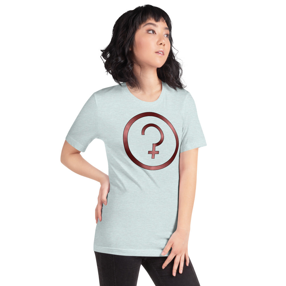 Metallic Zodiac Circle - Crimson Ceres - Short-sleeve unisex t-shirt