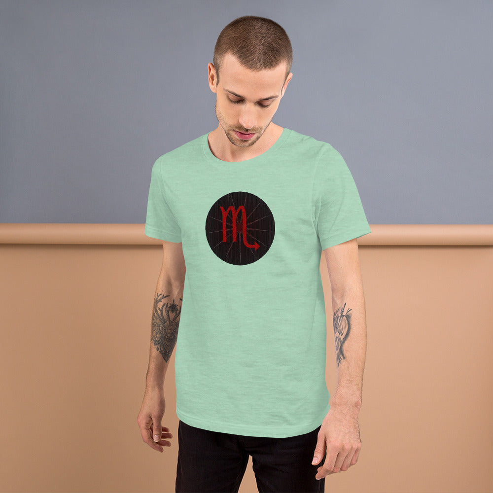 Dark Tredecim - Circle - Scorpio - Short-sleeve unisex t-shirt